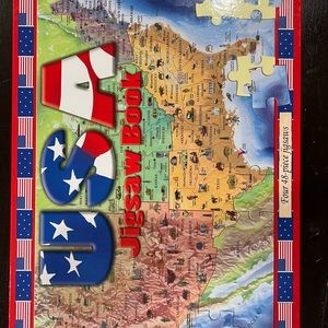 USA Jigsaw puzzle book